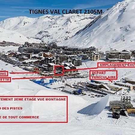 Studio Au Pied Des Pistes Et Funiculaire Tignes Bagian luar foto